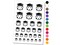Sniggle Sloth; Occupation Student Graduate Cap Graduation Woman Icon Temporary Tattoo Water Resistant Fake Body Art Set Collection; Category:Temporary Tattoos; Image:2